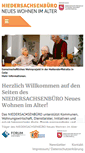 Mobile Screenshot of neues-wohnen-nds.de